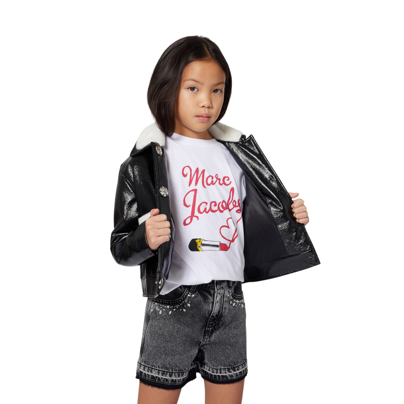 T-shirt à manches courtes MARC JACOBS 
                    FILLE
