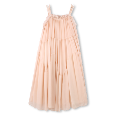 Robe longue &agrave; bretelles CHLOE FILLE