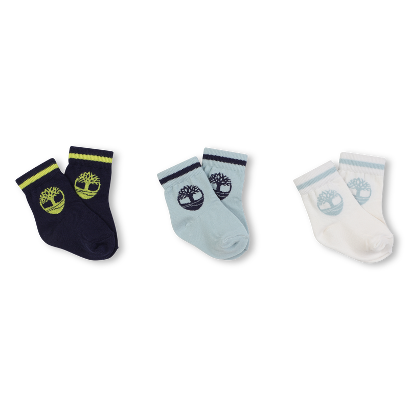 Chaussettes lot de trois TIMBERLAND 
                    GARCON