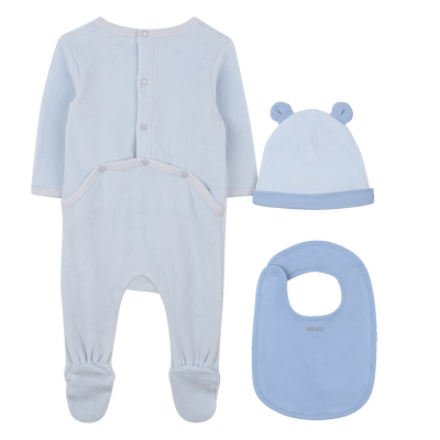 Ensemble pyjama + bonnet + bavoir KENZO KIDS UNISEXE