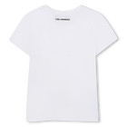 T-shirt &agrave; manches courtes KARL LAGERFELD KIDS 
                    FILLE