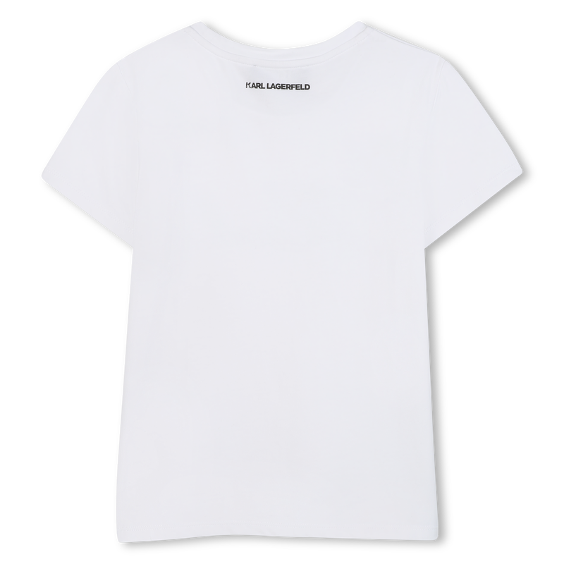 T-shirt &agrave; manches courtes KARL LAGERFELD KIDS 
                        FILLE