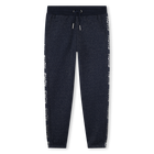 Pantalon de jogging molletonn&eacute;, BLEU CARGO, hi-res