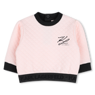 Ensemble Sweat-shirt et jupe KARL LAGERFELD KIDS 
                    FILLE