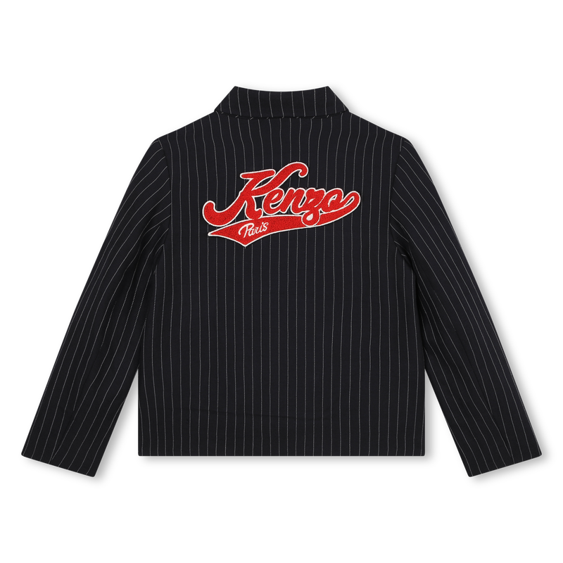 Veste en flanelle rayée KENZO KIDS 
                    FILLE