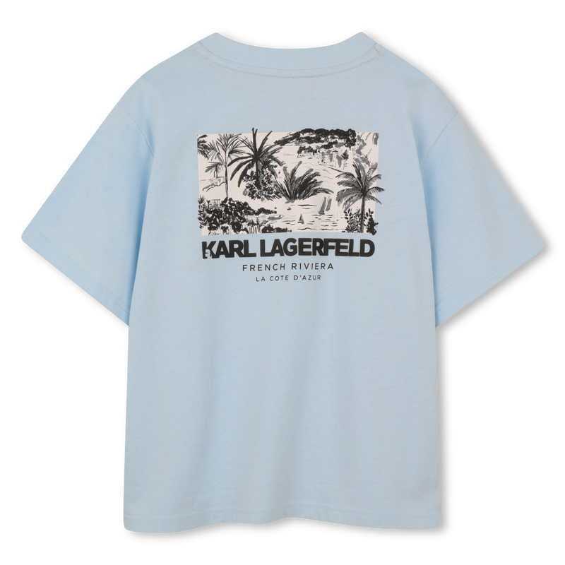 T-SHIRT MANCHES COURTES KARL LAGERFELD KIDS 
                        GARCON