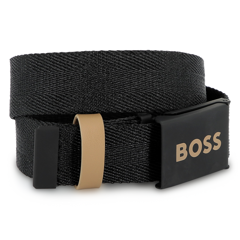Ceinture avec passant en cuir BOSS 
                    GARCON