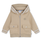 Sweat zipp&eacute; &agrave; capuche BOSS 
                    GARCON