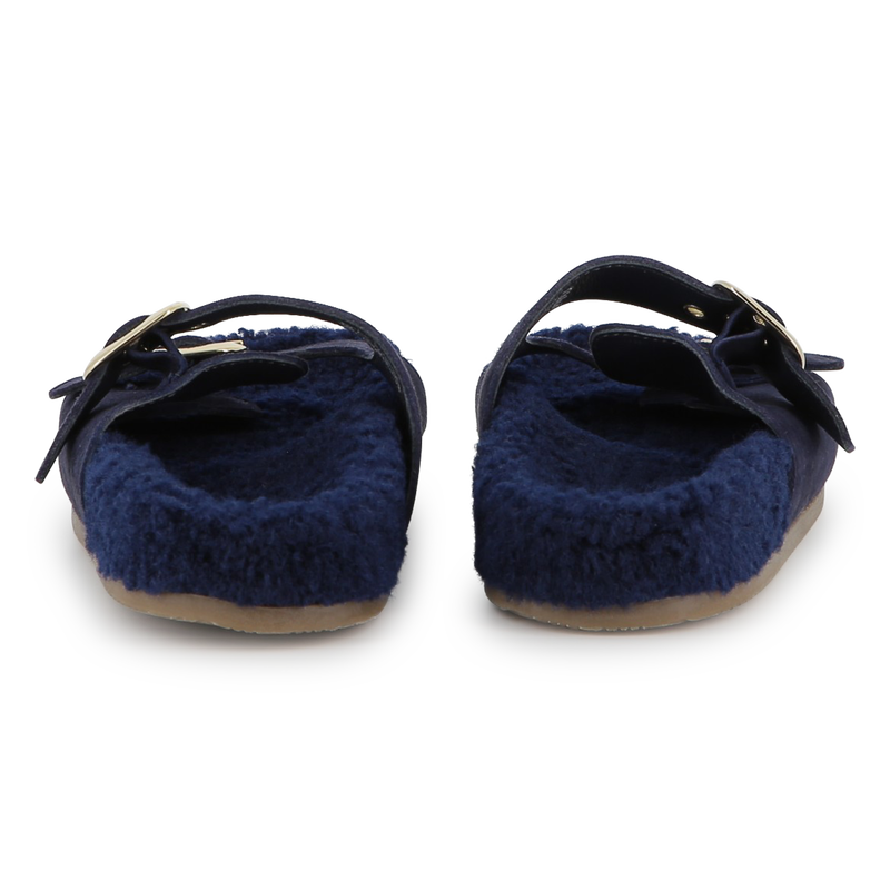 Sandales en cuir suédé de vache CHLOE 
                    FILLE