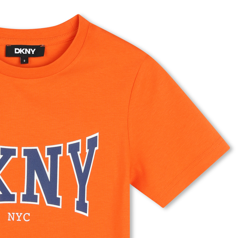 T-shirt manches courtes coton DKNY 
                        GARCON