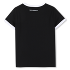 Tee-shirt manches courtes KARL LAGERFELD KIDS 
                    FILLE
