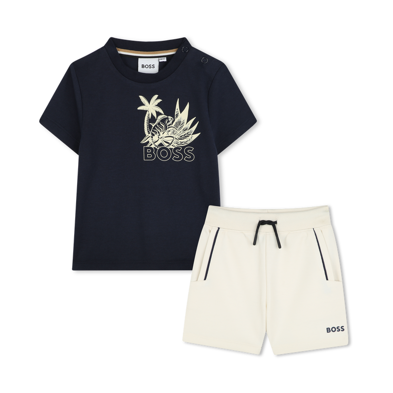 Ensemble short et T-shirt BOSS 
                    GARCON