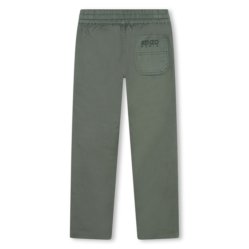 Pantalon en coton KENZO KIDS 
                    UNISEXE