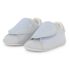 Chaussons b&eacute;b&eacute; en cuir de vache KENZO KIDS 
                    UNISEXE