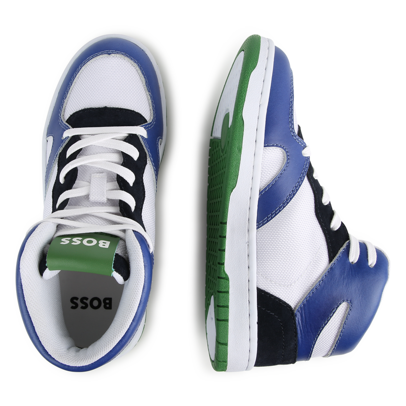 Baskets montantes multicolores BOSS 
                    GARCON