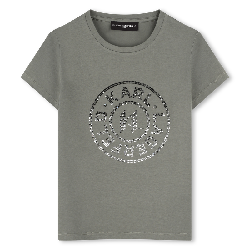 T-shirt avec illustrations KARL LAGERFELD KIDS 
                    FILLE