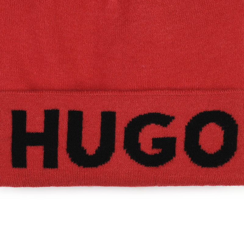 Bonnet à revers en tricot Hugo 
                    UNISEXE