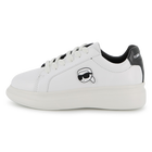 Basket &agrave; lacets, BLANC, hi-res