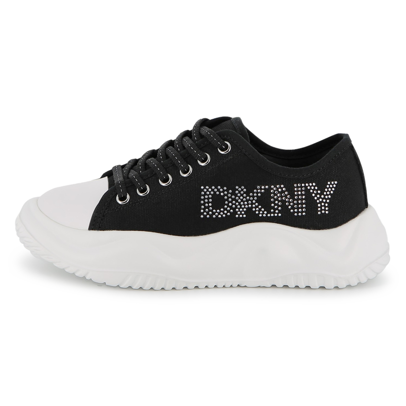 BASKET &Agrave; LACETS DKNY 
                        FILLE