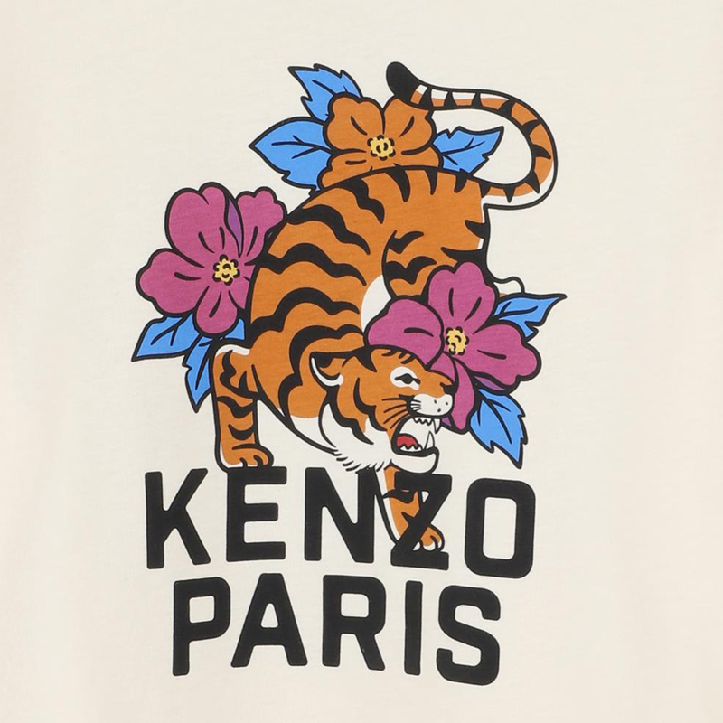 T-shirt à manches longues KENZO KIDS 
                    FILLE