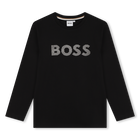 T-shirt &agrave; manches longues BOSS 
                    GARCON