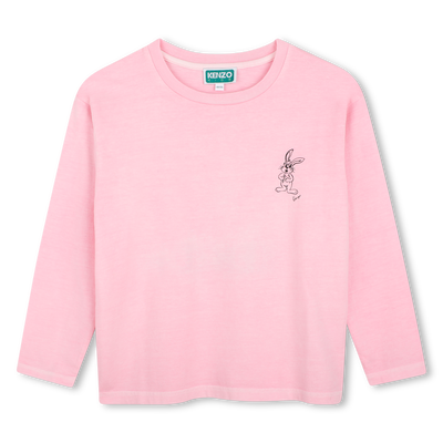 Tee-shirt manches longues KENZO KIDS FILLE