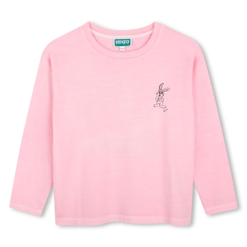 Tee-shirt manches longues KENZO KIDS 
                        FILLE