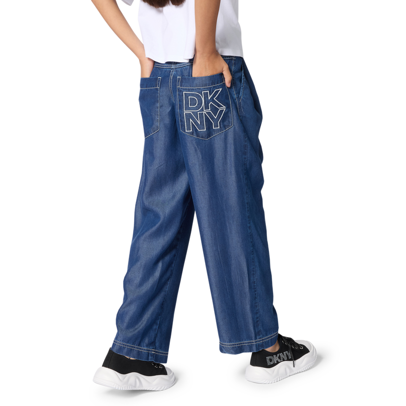 BASKET &Agrave; LACETS DKNY 
                        FILLE