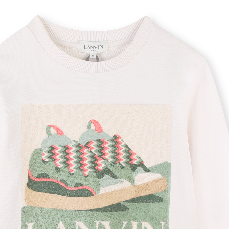 Sweat-shirt en molleton LANVIN 
                    GARCON