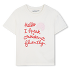 Tee-shirt manches courtes KIDS AROUND 
                    FILLE