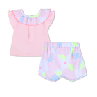 Ensemble Tee-shirt + short BILLIEBLUSH 
                    FILLE