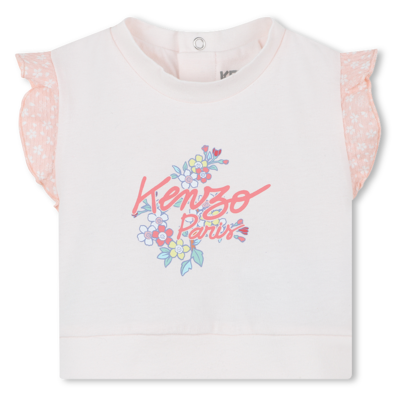 Ensemble pantalon et T-shirt KENZO KIDS 
                    FILLE