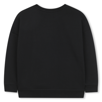 Sweat-shirt col rond uni BOSS GARCON