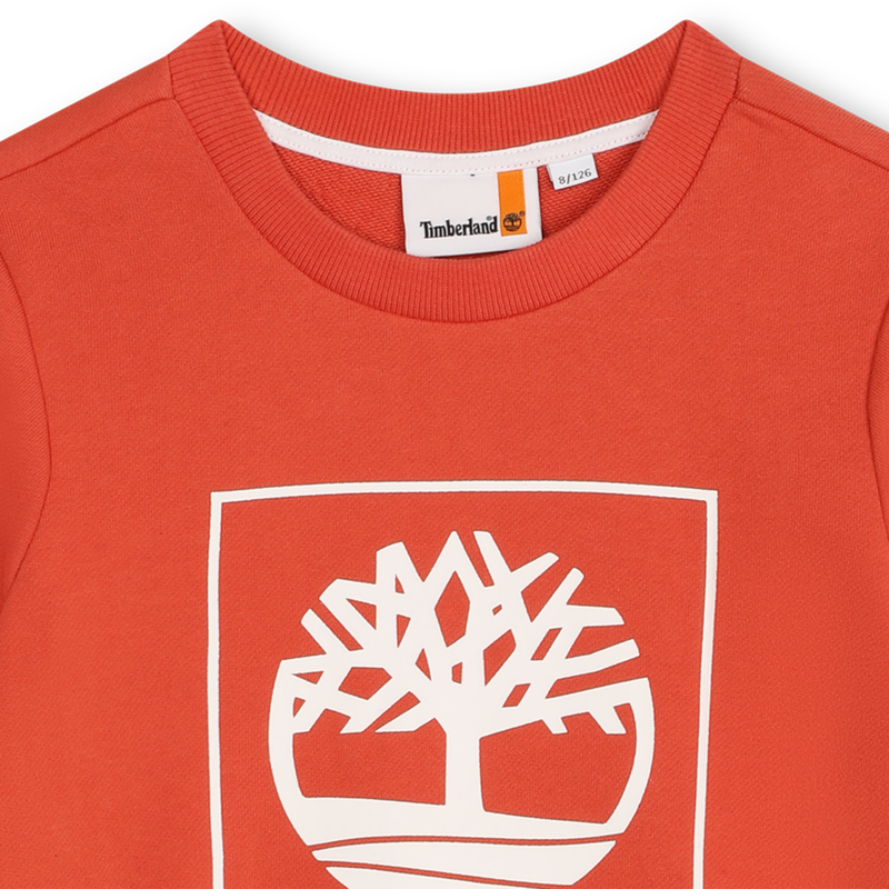 Sweat-shirt molletonné à motif TIMBERLAND 
                    GARCON