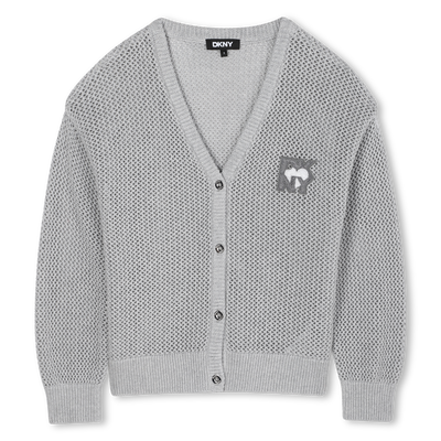 Cardigan en tricot DKNY FILLE