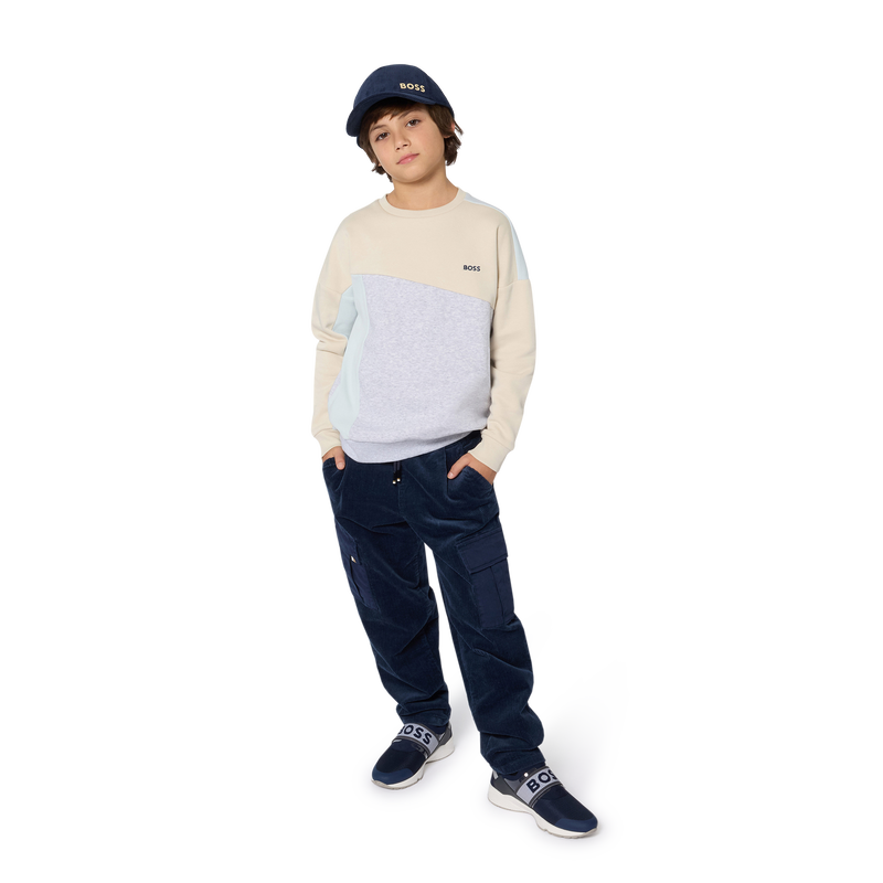 Sweat col rond BOSS 
                    GARCON