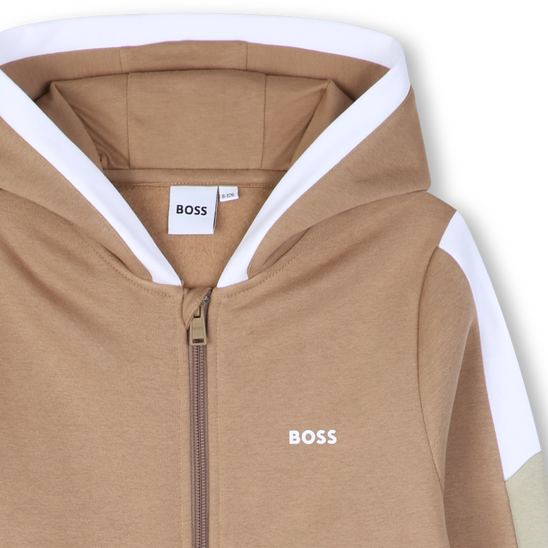 Cardigan &agrave; capuche BOSS 
                        GARCON