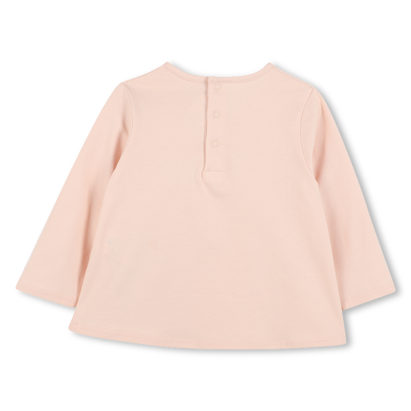 T-shirt avec sigle brodé CHLOE 
                    FILLE