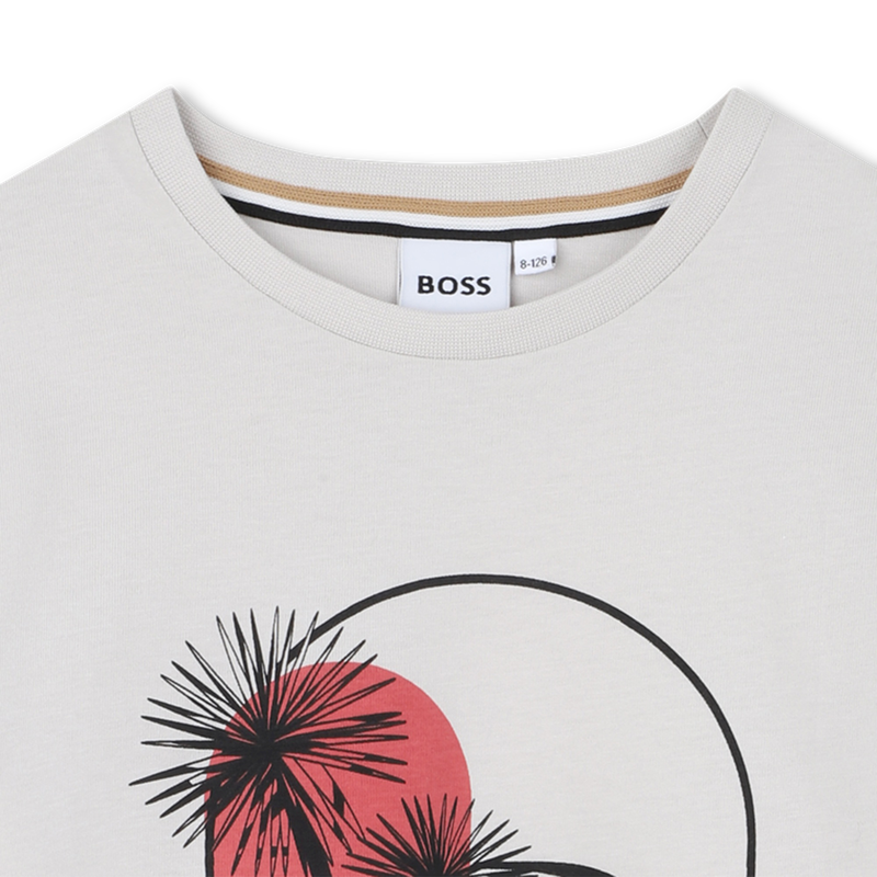 TEE-SHIRT MANCHES COURTES BOSS 
                        GARCON