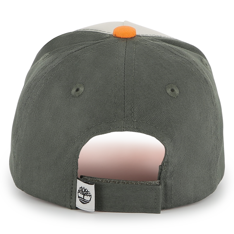 Casquette tricolore à fermeture auto-aggripante TIMBERLAND 
                    GARCON
