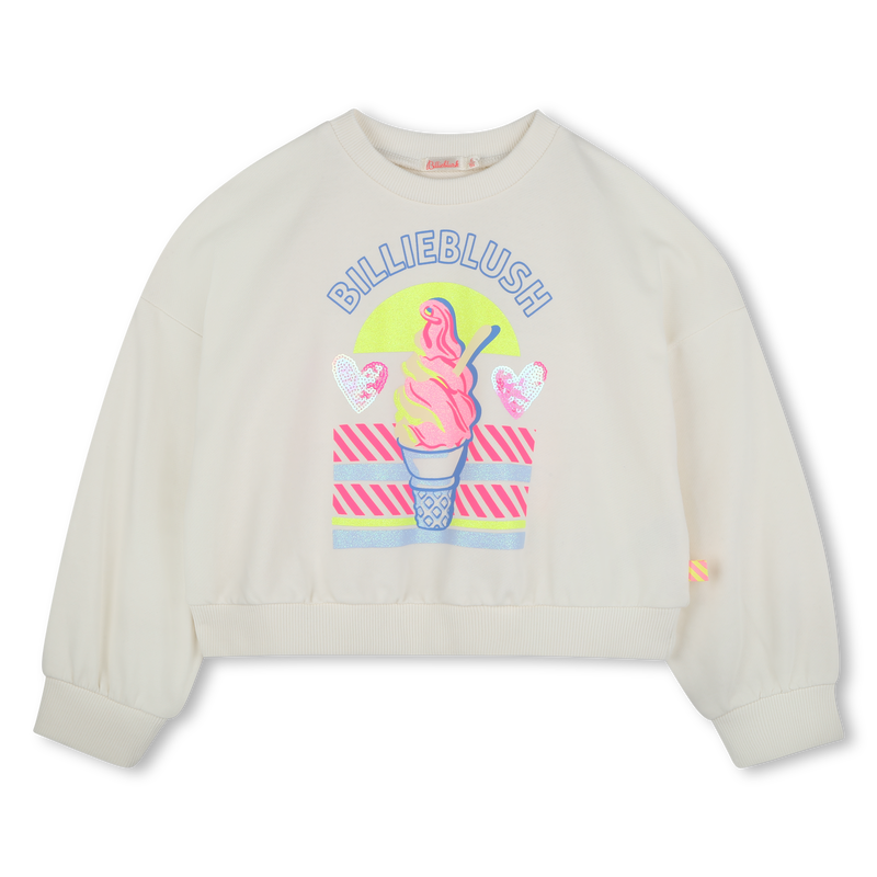 Sweat-shirt molletonné BILLIEBLUSH 
                    FILLE