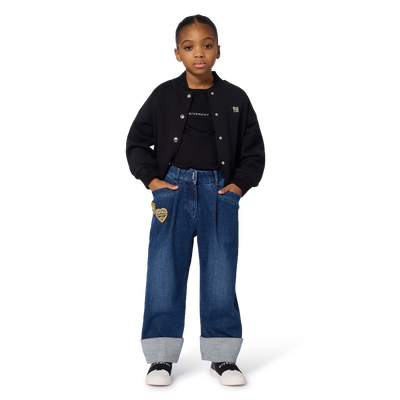 Pantalon en denim GIVENCHY FILLE