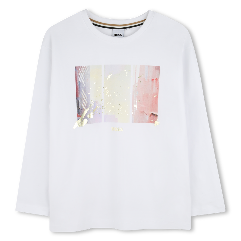 T-shirt à manches longues BOSS 
                    FILLE