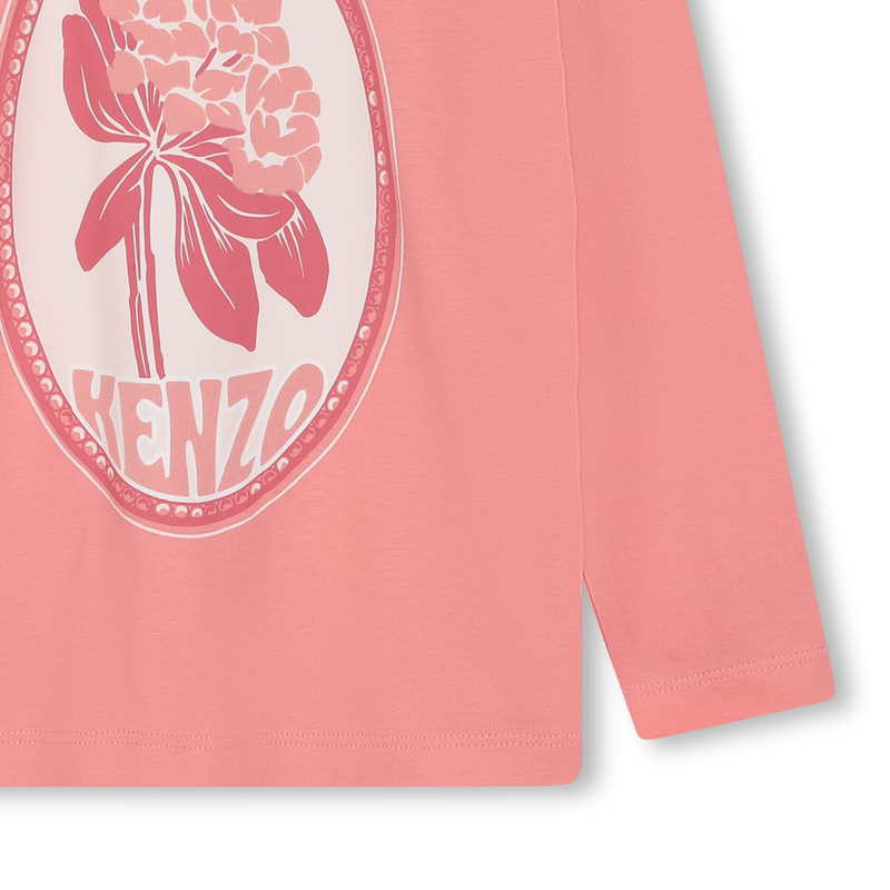 T-shirt avec imprimé placé KENZO KIDS 
                    FILLE