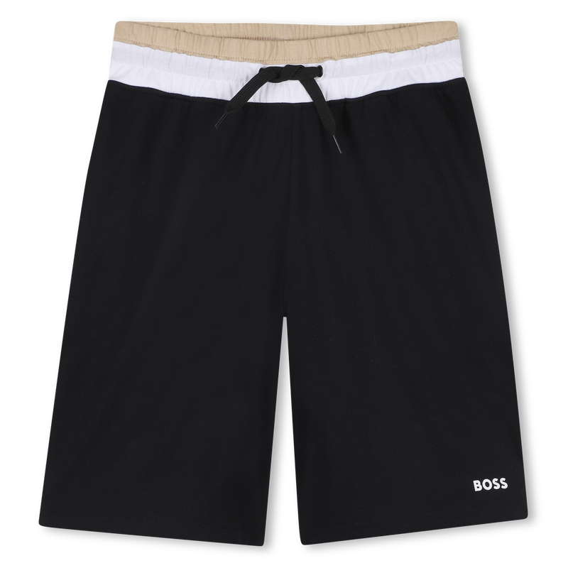 ENSEMBLE T-SHIRT + BERMUDA BOSS 
                        GARCON