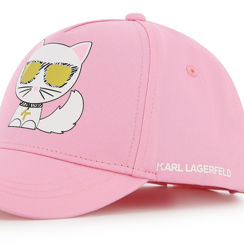 CASQUETTE ILLUSTRATION CHOUPETTE KARL LAGERFELD KIDS 
                        FILLE