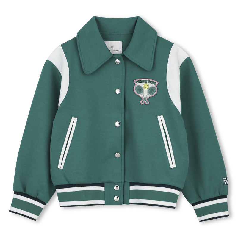 GILET &Agrave; BOUTONS PRESSION KIDS AROUND 
                        FILLE