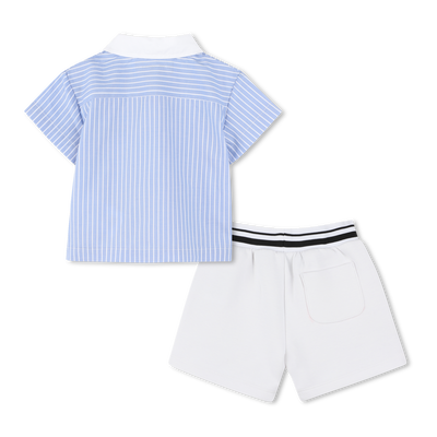 Ensemble chemise et short KARL LAGERFELD KIDS GARCON