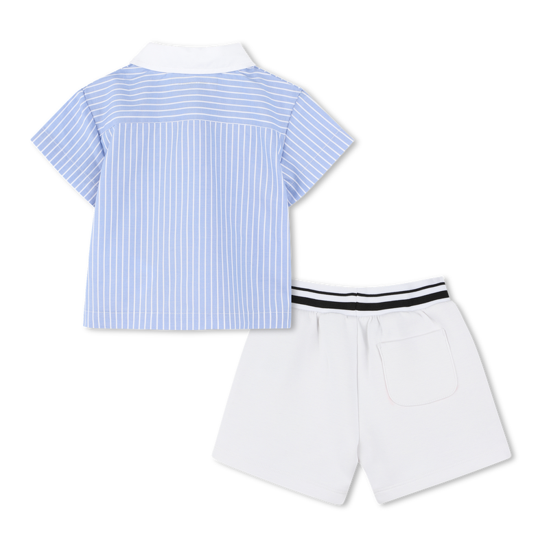 Ensemble chemise et short KARL LAGERFELD KIDS 
                        GARCON
