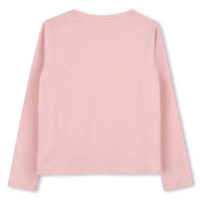 T-shirt manches longues en jersey MICHAEL KORS FILLE